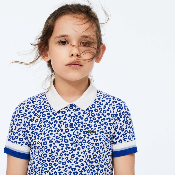 girls lacoste t shirt