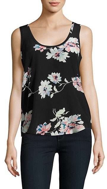 joie silk tank top