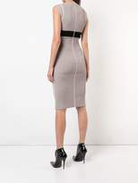 Thumbnail for your product : Narciso Rodriguez ribbed knit fitted dress