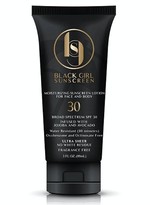 black girl sunscreen