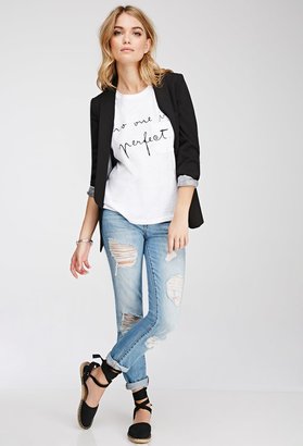 Forever 21 Contemporary Slub Knit Perfect Tee