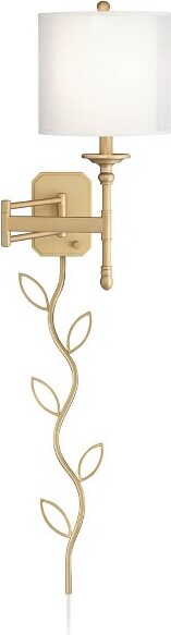 https://img.shopstyle-cdn.com/sim/35/68/3568b3feebf40104590a164116ee0bc8_best/possini-euro-design-atka-modern-swing-arm-wall-lamp-with-cord-cover-matte-warm-brass-plug-in-light-fixture-organza-outer-white-inner-shade-for-bedroom.jpg