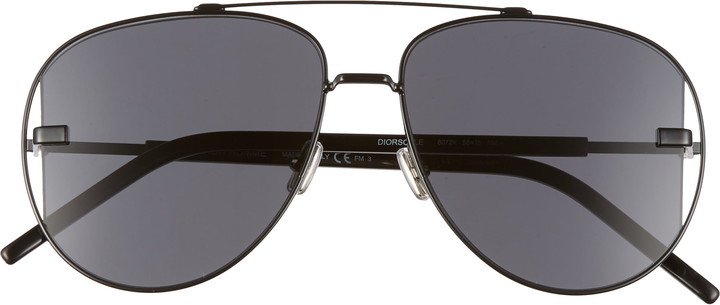 58mm aviator polarized sunglasses