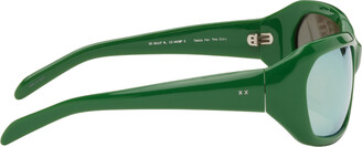 【関税込み】Lexxola グリーン Ringo サングラス Lexxola Green Ringo Sunglasses - ShopStyle