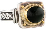 Thumbnail for your product : Konstantino Green Tourmaline Cabochon Ring