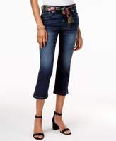 Thumbnail for your product : INC International Concepts Petite Belted Skimmer Jeans, Created for Macy's