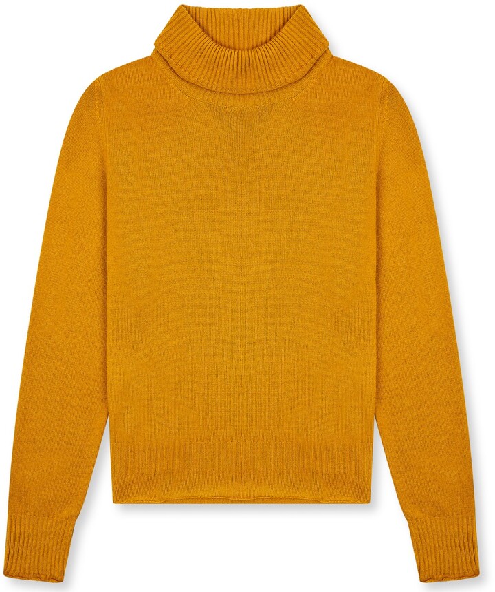 mustard yellow pullover