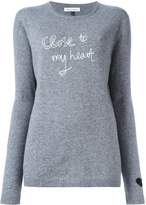 Thumbnail for your product : Bella Freud heart detail jumper
