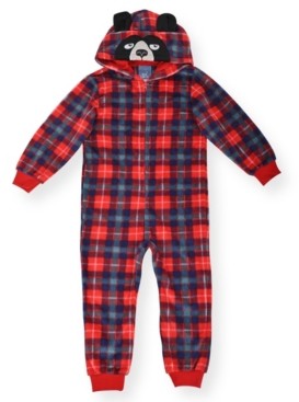red and black plaid baby pajamas