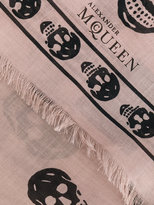 Thumbnail for your product : Alexander McQueen Skull scarf