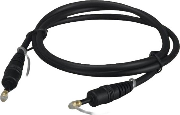 Sanoxy 12ft Mini-Toslink M/M Fiber Optic Audio Cable, Molded Type