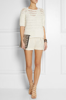 Thumbnail for your product : Paul & Joe Oversized open-knit cotton-blend sweater