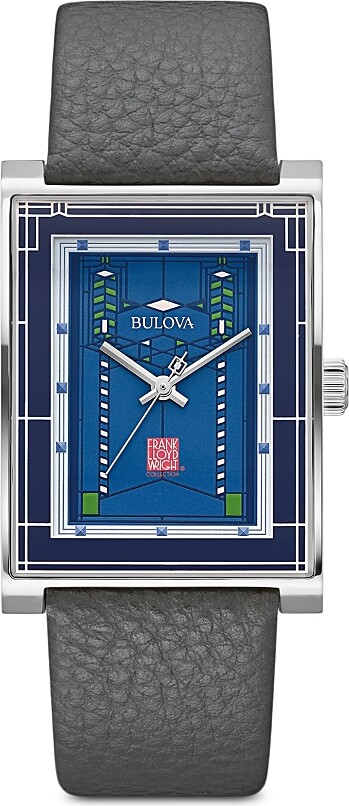 Bulova Frank Lloyd Wright Robie House Watch, 30.5mm