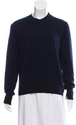 Celine Rib-Knit Wool and Cashmere Sweater