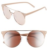Thumbnail for your product : BP Women's 55Mm Enameled Sunglasses - Nude/ Gold