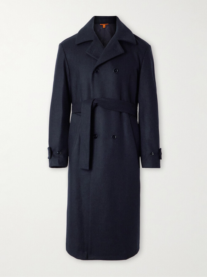 ジャケット・アウター Badhiya Belted coat-wool melton Badhiya（バディ―ヤ）の「BELTED COAT - wool melton（ステン