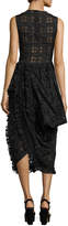 Thumbnail for your product : Simone Rocha Eyelet Sleeveless Midi Dress, Black