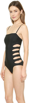 Thumbnail for your product : Red Carter Splice & Dice Bandeau One Piece