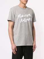 Thumbnail for your product : MAISON KITSUNÉ handwriting logo T-shirt