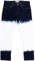 Thumbnail for your product : Etoile Isabel Marant Tie-Dye Crop Jeans w/ Tags