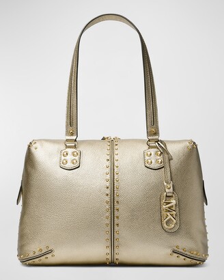 Elegant Michael Kors Studded Leather Bag