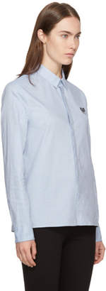 Kenzo Blue Tiger Crest Classic Shirt