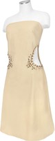 Thumbnail for your product : Hafize Ozbudak Opale Crystal Decorated Cut Out Strapless Dress