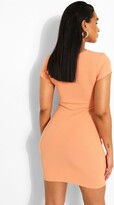 Thumbnail for your product : boohoo Basics Crew Neck Rib Fitted Bodycon