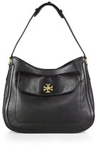 Thumbnail for your product : Tory Burch Mercer Slouchy Leather Hobo Bag