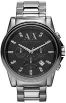 Thumbnail for your product : Armani Exchange Mens Diamanté Detail Sports Watch