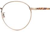 Thumbnail for your product : Garrett Leight Wilson 49 Round Frame Glasses - Mens - Gold