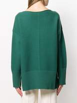 Thumbnail for your product : Roberto Collina ribbed knitted jumper