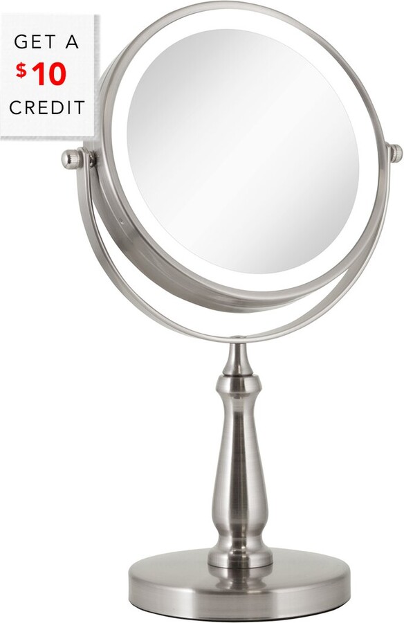 Zadro Led Lighted Dual Sided Vanity Mirror 8X/1X With 5 Credit ShopStyle