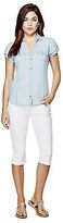 Thumbnail for your product : GUESS Women's Suvi Short-Sleeve Denim Shirt