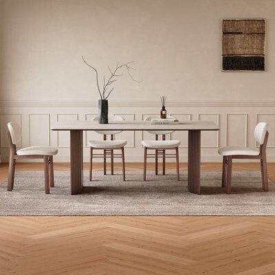 Pakloer French vintage oval dining table sets