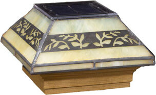 Deckorators Leaf Solar Post Cap