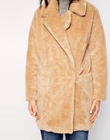 Thumbnail for your product : Warehouse Oversized Teddy Coat