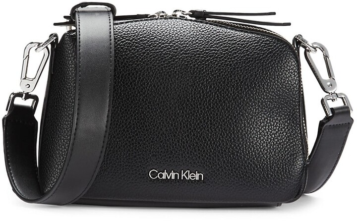 Calvin Klein Faux Leather Handbags | Shop the world's largest 