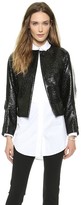Thumbnail for your product : Viktor & Rolf Foiled Wool Jacket