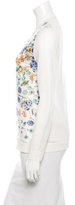Thumbnail for your product : Nina Ricci Floral Silk Cardigan