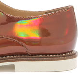 Thumbnail for your product : Luichiny Lucky Girl Rose Gold Pear Oxford Flats