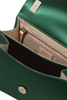 Thumbnail for your product : No.21 Knot Satin Shoulder Bag - Jade