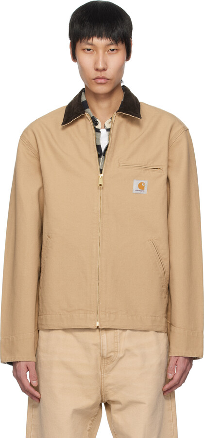 Carhartt Work In Progress Beige Spring Detroit Jacket