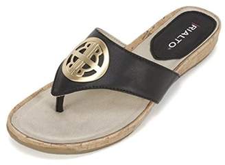 Rialto Womens Calista Open Toe Casual Slide Sandals