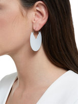 Thumbnail for your product : Isabel Marant Reversible Enameled Hoop Earrings