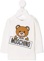 Thumbnail for your product : Moschino Kids teddy bear print T-shirt