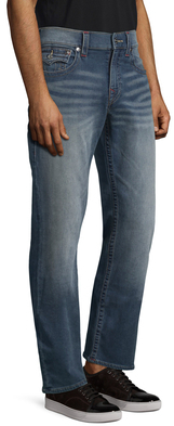 True Religion Flap Straight Fit Jeans