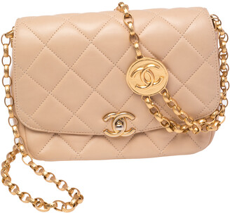 chanel coin chain bag