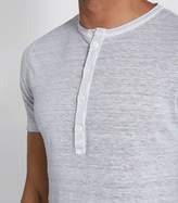 Thumbnail for your product : 120% Lino Short-Sleeve Henley T-Shirt