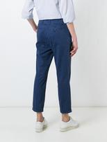 Thumbnail for your product : Closed turn-up hem cropped trousers